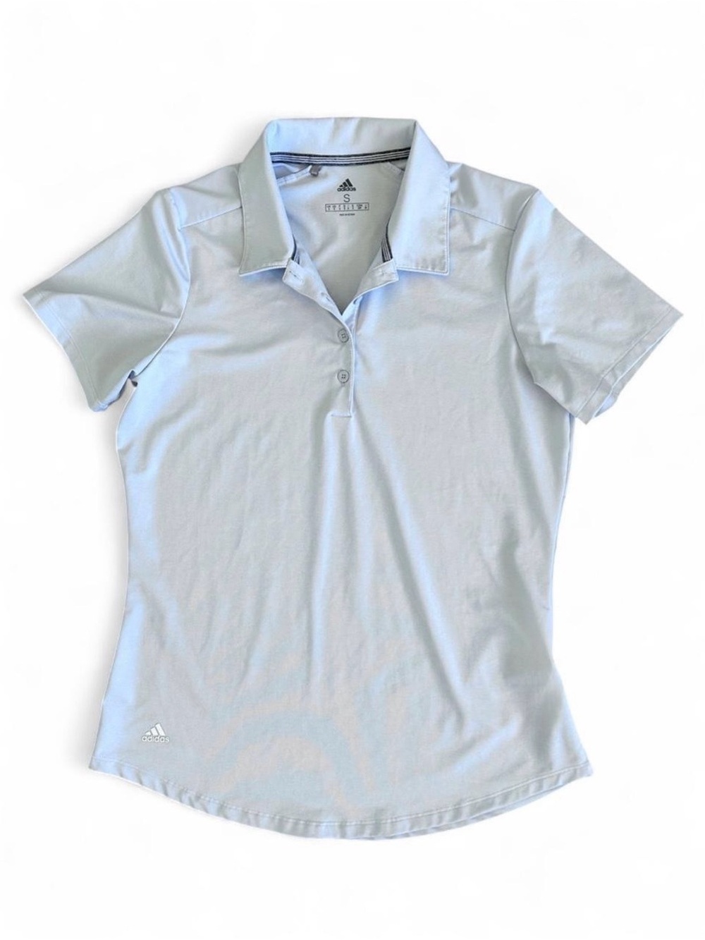 adidas Women’s Light Blue Golf Polo Top